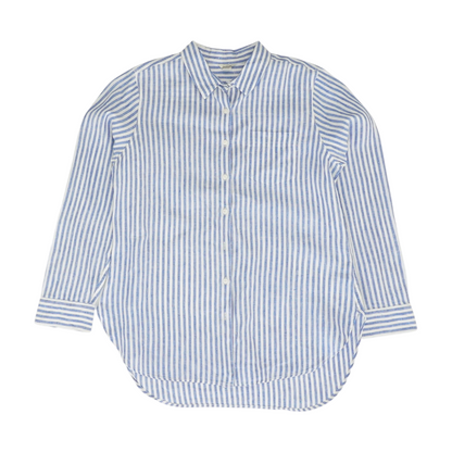 Blue Striped Button Down