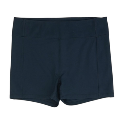 Navy Solid Active Shorts
