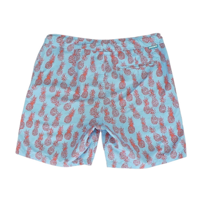Blue Graphic Swim Bottom