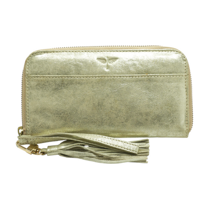 Gold Continental Wallet