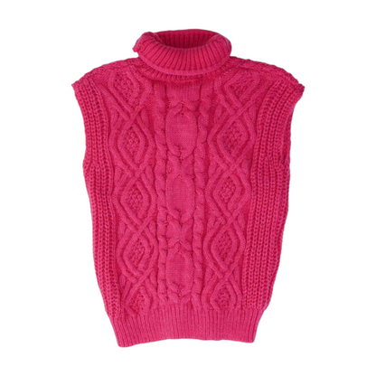 Pink Vest Sweater