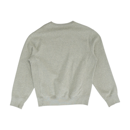 Gray Solid Sweatshirt Pullover