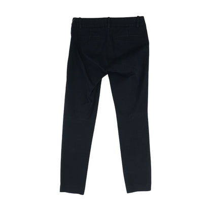 Black Solid Chino Pants