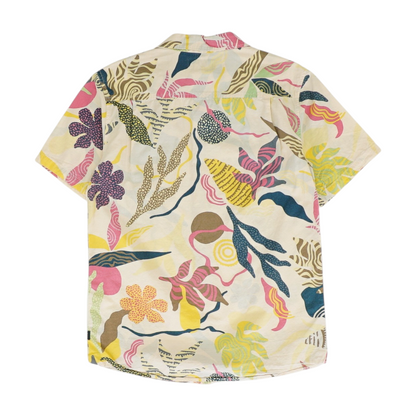 Multi Graphic Short Sleeve Button Down