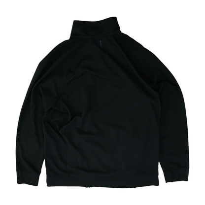 Black Solid Active Jacket