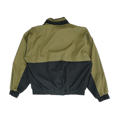 Vintage Brown Color Block Active Jacket