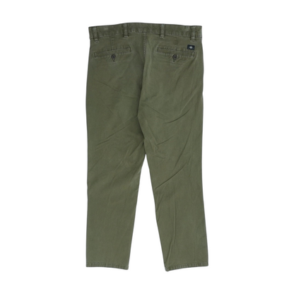 Green Slim Pants