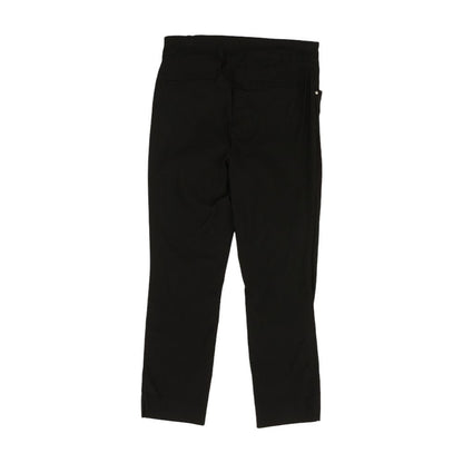 Black Solid Dress Pants