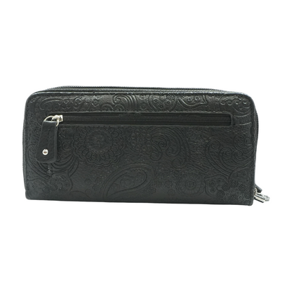 Black Continental Wallet