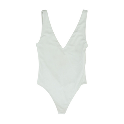 White Bodysuit Blouse