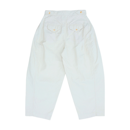 Beige Wide Leg Pants