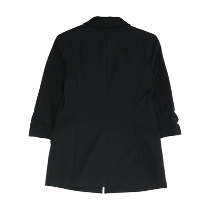 Black Solid Blazer