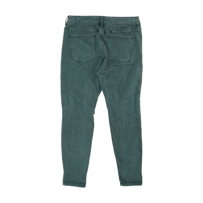 Green Straight Jeans