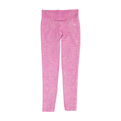 Pink Animal Print Active Leggings