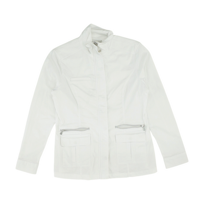 White Solid Jacket