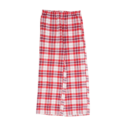 Red Plaid Pajama Bottom
