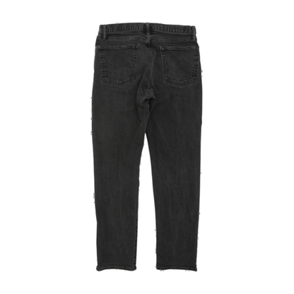 Black Straight Jeans