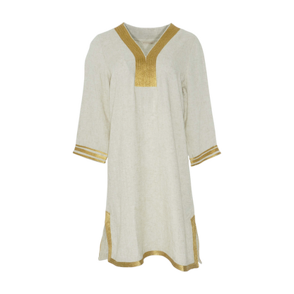 Beige Midi Dress