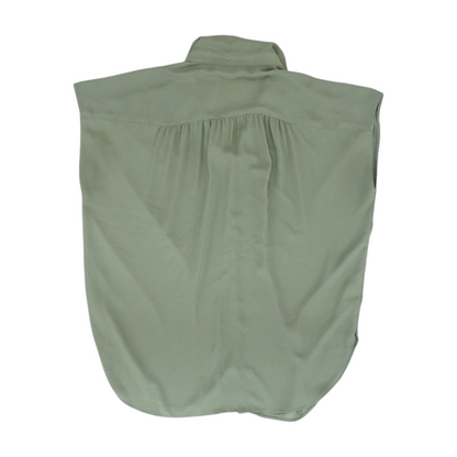 Green Button Down