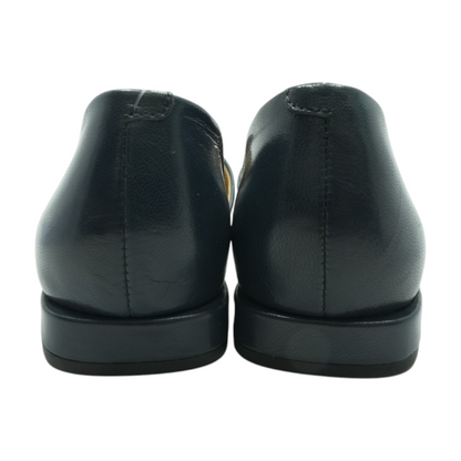 Navy Slip-On Flats