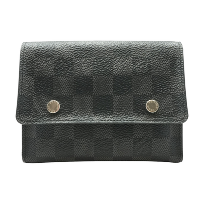 LV Compact Modulable Wallet in Damier Graphite Canvas
