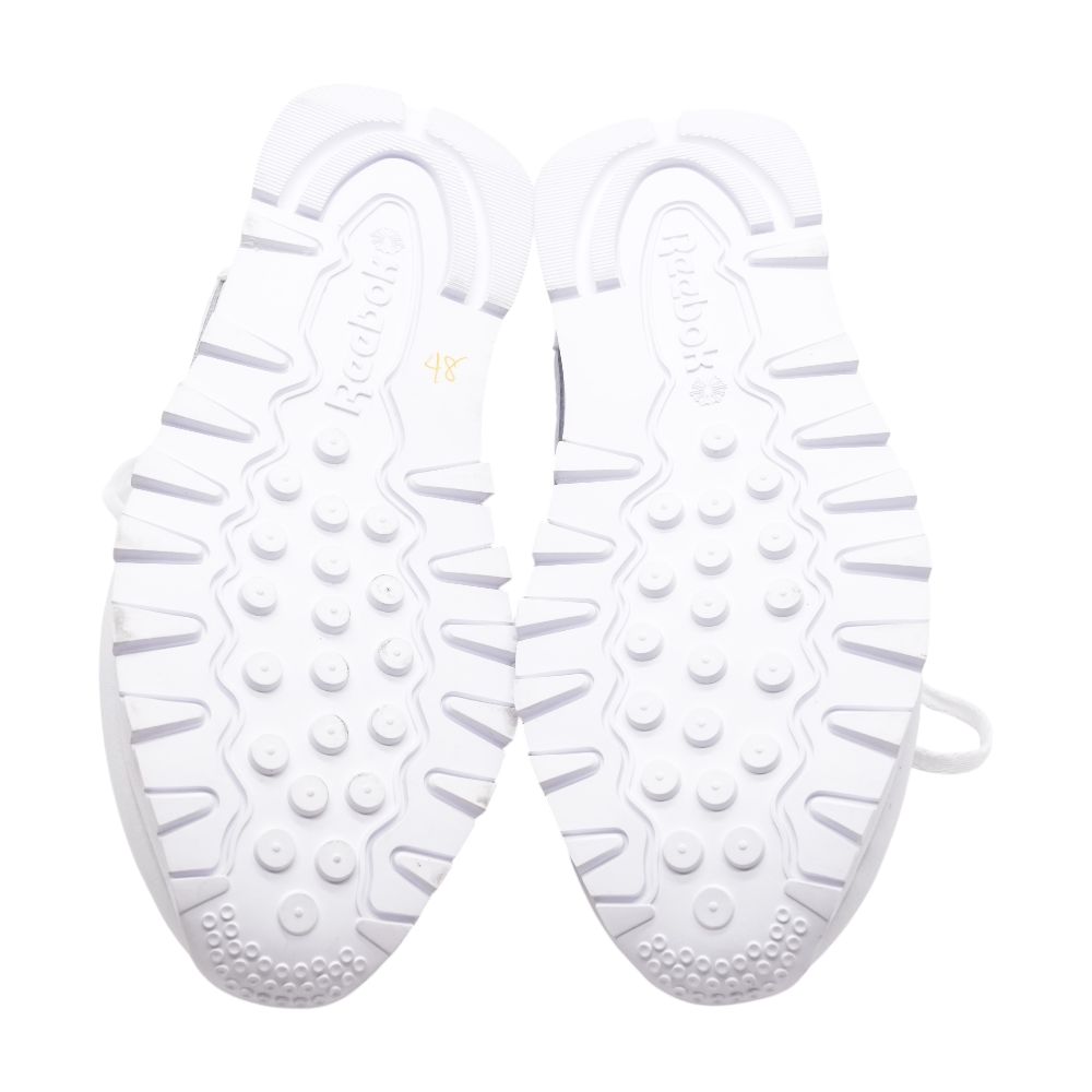 Classic White Low Top Athletic Shoes