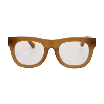 Tan The D28 Round Reading Glasses