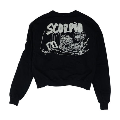 Black Graphic Sweatshirt