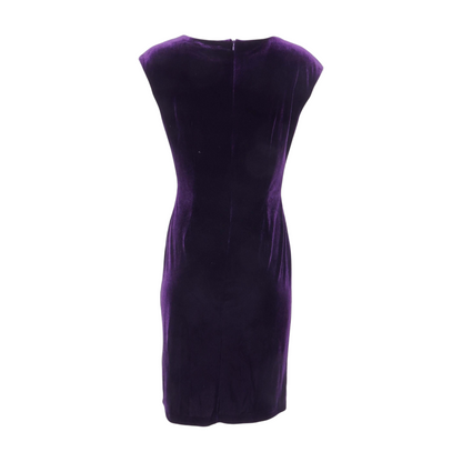 Deep Purple Midi Dress