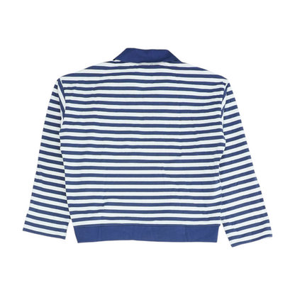 White Striped Blouse