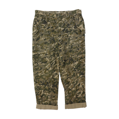 Zadig & Voltaire Olive Camo Regular Pants – Image 1