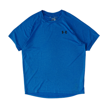 Blue Solid Active T-Shirt
