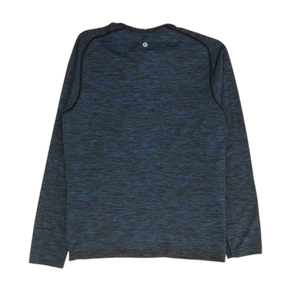 Blue Solid Henley T-Shirt