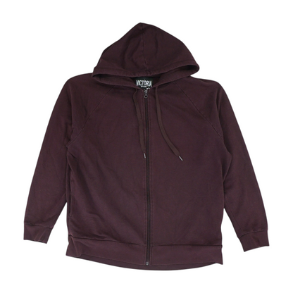 Burgundy Solid Jacket