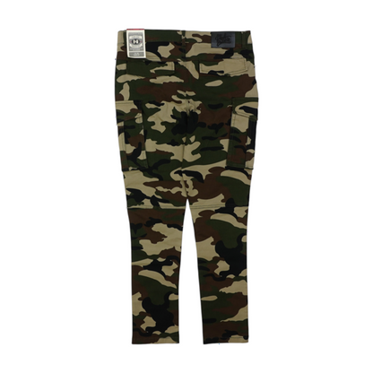 Green Camo Slim Pants