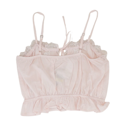 Pink Cropped Blouse