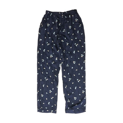 Navy Paisley Pants