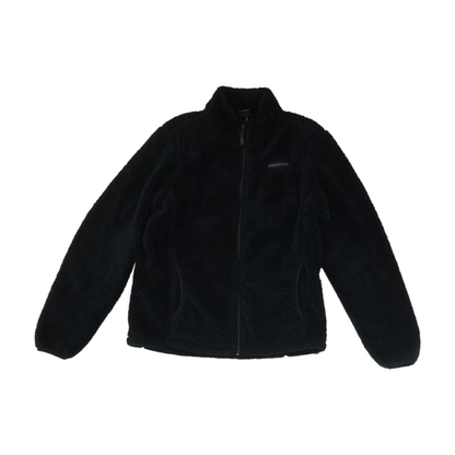 Black Solid Active Jacket