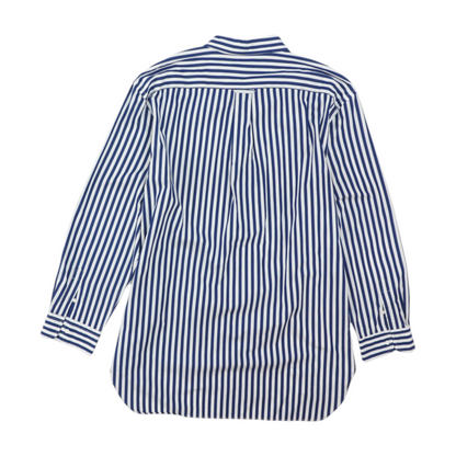 Blue Striped Long Sleeve Button Down