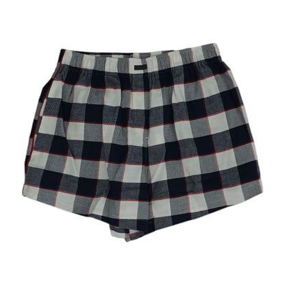 Navy Plaid Pajama Bottom