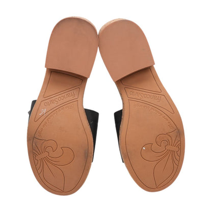 Black Casual Slide Sandals