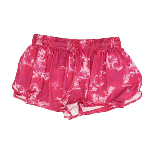 Pink Floral Active Shorts