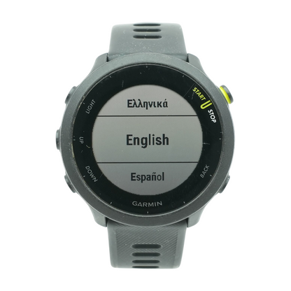 40mm Forerunner 55 Black Smartwatch Black Band M/L