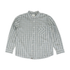 Gray Plaid Long Sleeve Button Down