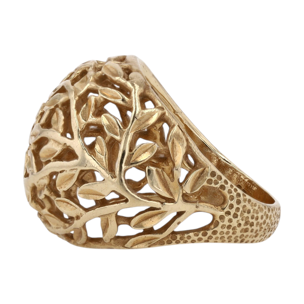 14K Yellow Gold Fashion Ring
