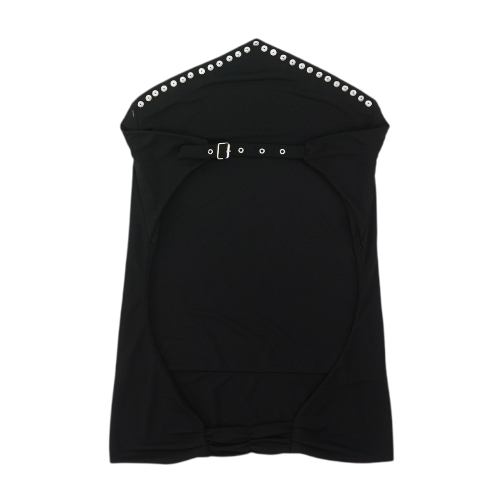Black Cropped Blouse