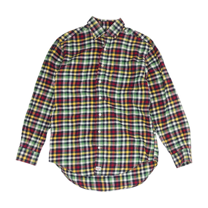 Multi Check Flannel Button Down