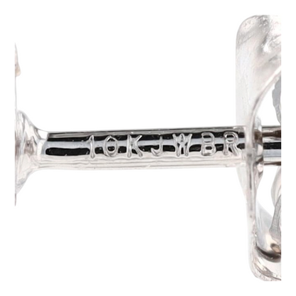 1/2 ctw 10K White Gold Lab Grown Diamond Stud Earrings