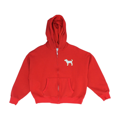 Red Solid Active Jacket