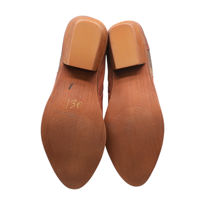 Rust Ankle Boots